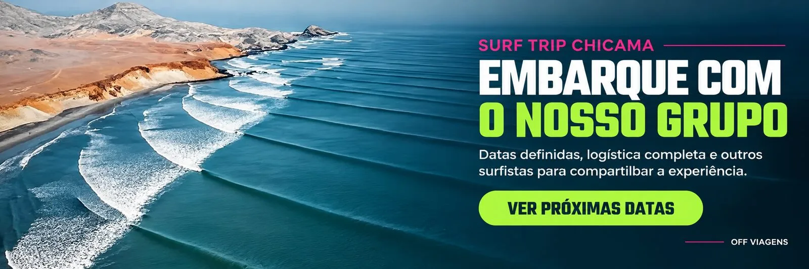 Surf Trip Chicama em Grupo